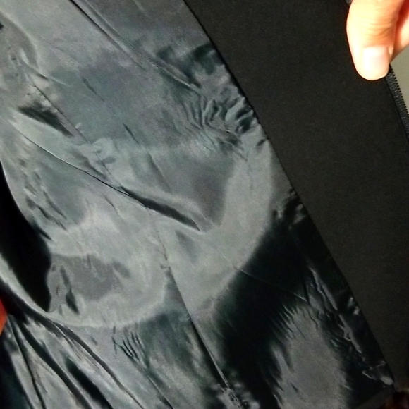 Sz 16 Black "Pierre Cardin" Tuxedo style jacket - Picture 7 of 9